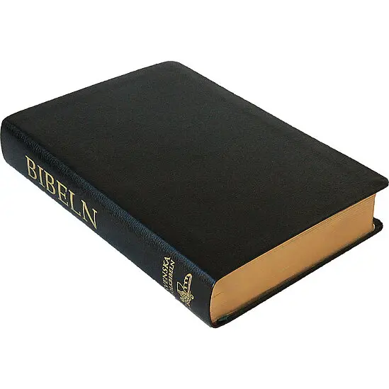 [116.007] Svenska Folkbibeln 2015 – storformat cabraskinn svart