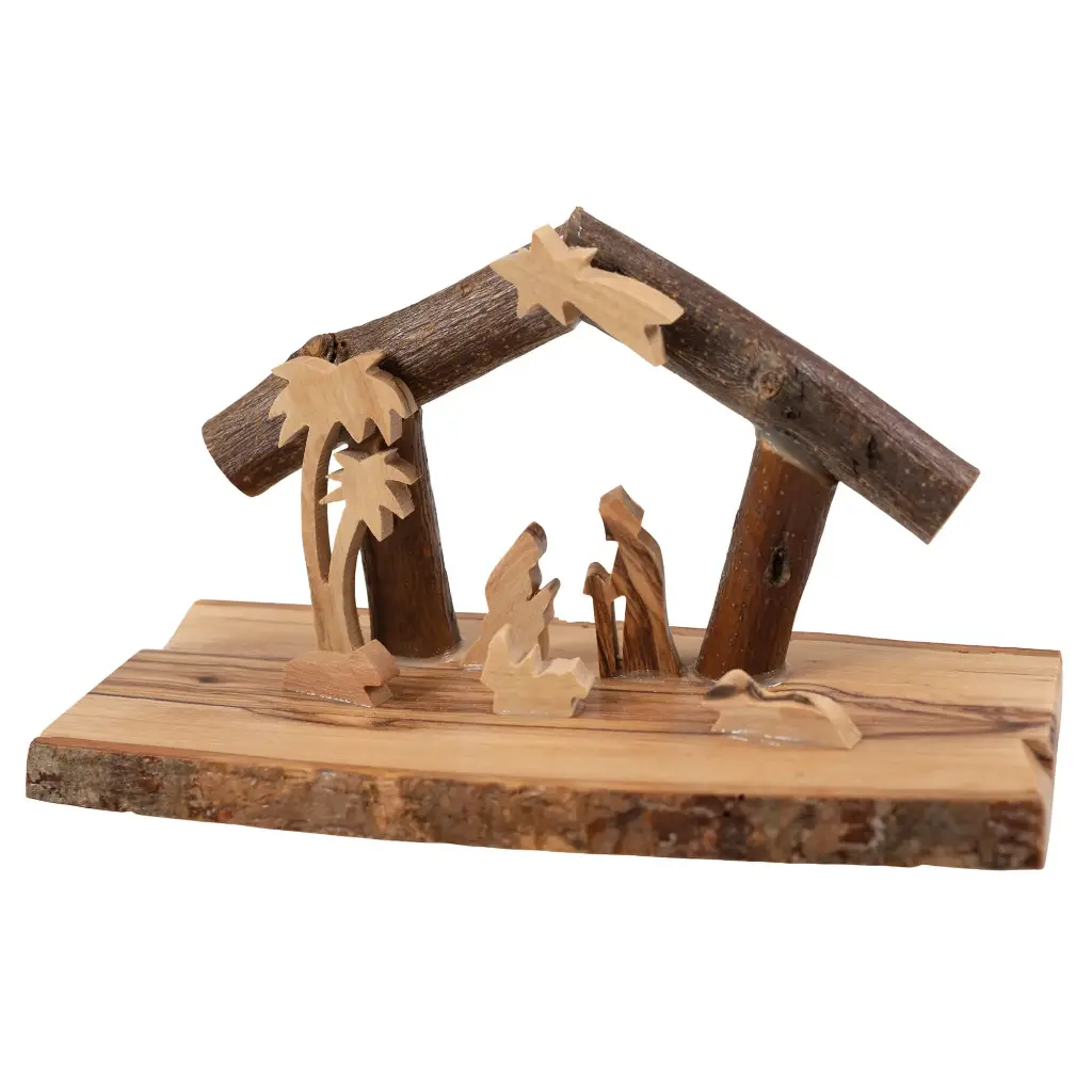Krubba av olivträ